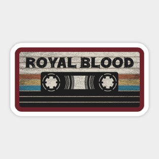 Royal Blood Mix Tape Sticker